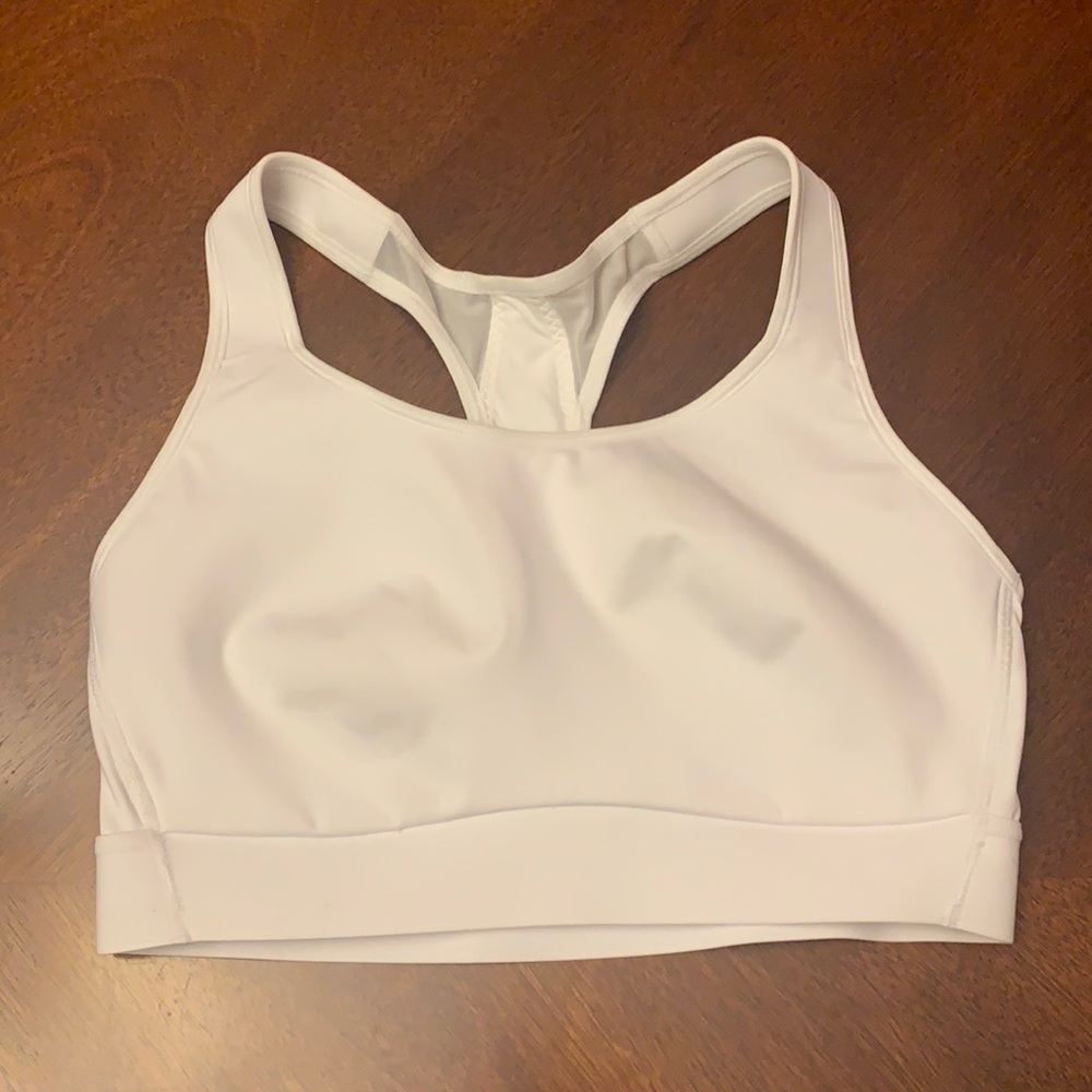 Athleta Hustle Sports Bra in Supersonic 34D/DD New